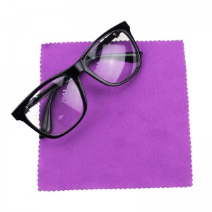 XY01 Fabrieksgroothandel op maat kleur microvezelreinigingsdoekjes voor brillen