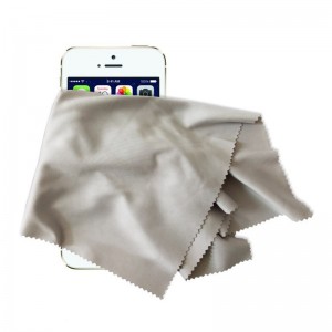 AQ1544 ODM Pabrik ukuran khusus warna Microfiber Cleaning Cloths Kacamata Optik Bag