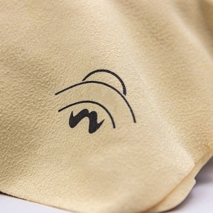 JQR-01 Microfiber Eyeglasses Bag Biodegradable Drawstring Bag Printing Microfiber Cloth