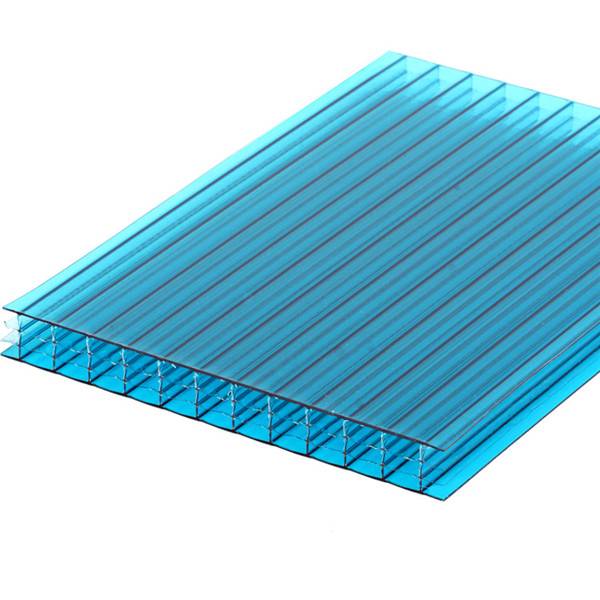 SINHAI Thermal insulation Four Wall Polycarbonate Sheet for greenhouse