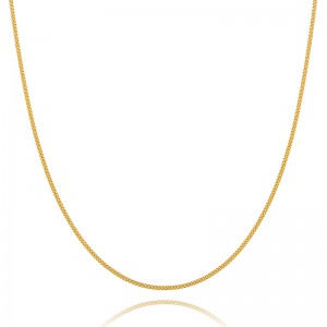 Ladies 50cm Gold Plated 18K Chain Necklace