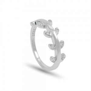 S925 Silver Simple and Elegant Women’s Ring Classic