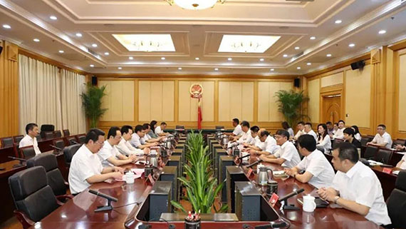 Hainachuan et Fujian Xiangxin Co., Ltd. tiennent la cérémonie de signature du projet de coentreprise