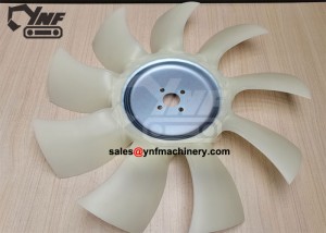 E312D2 Radiator Cooling Fan Blade Caterpillar Excavator Engine Parts Spare Parts