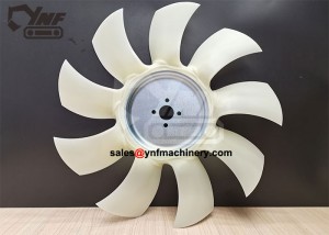E312D2 Radiator Cooling Fan Blade Caterpillar Excavator Engine Parts Spare Parts
