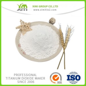 Rutile Titanium Dioxide fiċ-Ċina Tio2 XM-T338 f...