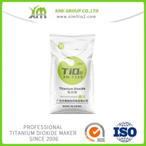 High purity Rutile Titanium Dioxide Tio2 XM-T288 for Coating, Paint and Plastic
