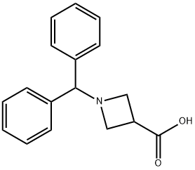 1-Benzhydrylazetidine-3-carboxylic asid