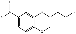 2- (3-Chloropoxy) -1-methoxy-4-nitrobenzene