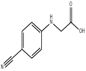 2-(4-cyanophenylamino)asam asetat