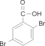 2,5-Asid dibromobenzoik