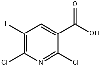 2,6-Дихлор-5-фторникотиновая кислота