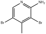 2-Амино-3,5-дибромо-4-метилпиридин