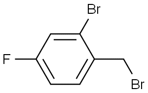 2-Bromo-1-(bromometil)-4-fluorobenzene