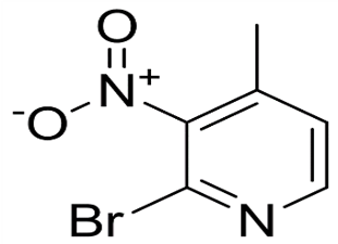 2-Бромо-4-метил-3-нитропиридин