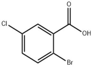2-Bromo-5-klorobenzoik asit