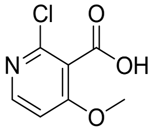 Ácido 2-cloro-4-metoxi-3-piridincarboxílico
