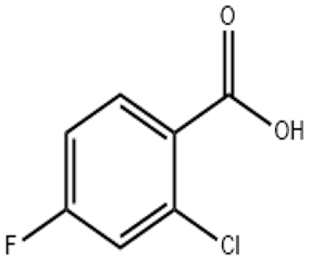 Ácido 2-cloro-4-fluorobenzoico