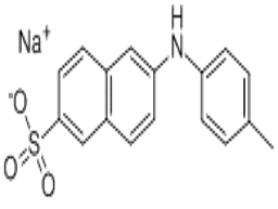 2-(p-toluidino)naftalen-6-sulfonska kiselina natrijeva sol