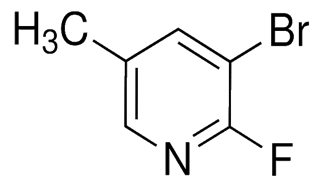 3-Бромо-2-фтор-5-метилпиридин