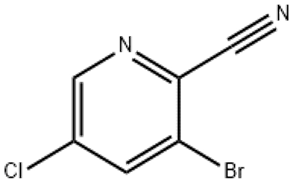 3-bromo-5-kloropiridin-2-karbonitril