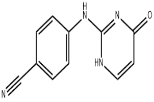 4-[(4-Hydroxy-2-pyrimidinyl)amino] benzonitrile