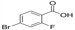 4-Bromo-2-florobenzo kislotasy