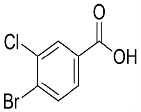 4-brom-3-chlorbenzenkarboksirūgštis