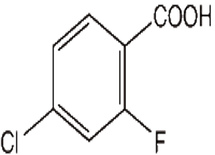 4-kloro-2-fluorobenzojska kislina