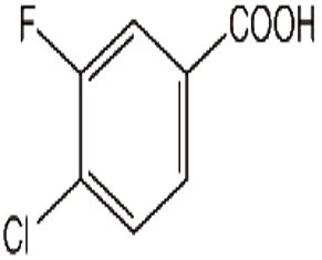 4-kloro-3-fluorobenzojeva kiselina