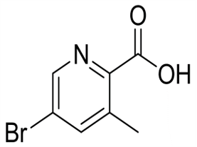 5-BROMO-2-CARBOXY-3-METHYLLPYRIDINE