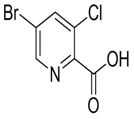 5-Bromo-3-chloropyridine-2-carboxylic አሲድ