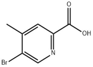 5-ბრომო-4-მეთილ-პირიდინ-2-კარბოქსილის მჟავა