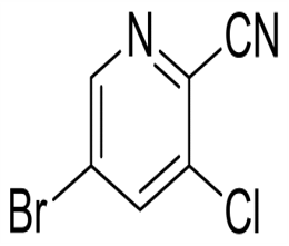 I-5-bromo-3-chloropyridine-2-carbonitrile
