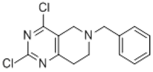 6-benzyl-2,4-dichlor-5,6,7,8-tetrahydropyrido[4,3-d]pyrimidin