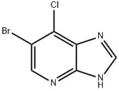 6-Bromo-7-chloro-3H-imidazo[4,5-b]piridina