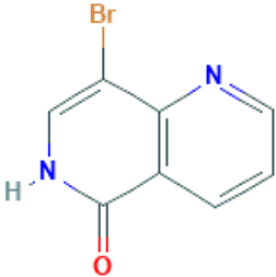 8-bromo-1,6-naftiridin-5(6H)-bir