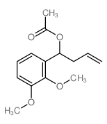 Bentzenemetanol, 2,3-dimetoxi-a-2-propen-1-il-, 1-acetato