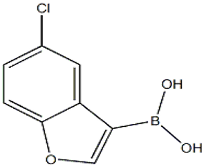 Aigéad bórónach, B-(5-clóra-2-benzofuranil)-