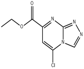 Etüül-5-kloro[1,2,4]triasolo[4,3-a]pürimidiin-7-karboksülaat