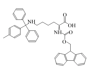 Fmoc-N'-methyltrityl-L-lysin