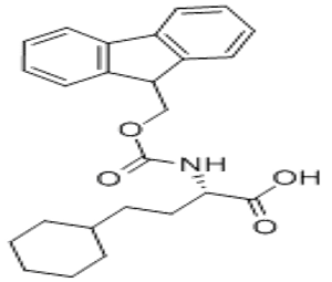 Fmoc-(S)-2-аміно-4-циклогексилбутанова кислота