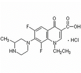 Lomefloxacin hydrochlorid