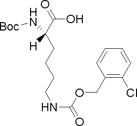 N-Boc-N'-(2-хлоробензилоксикарбонил)-L-лизин