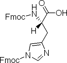 N,N'-Bis(9-fluorenylometyloksykarbonylo)-L-histydyna
