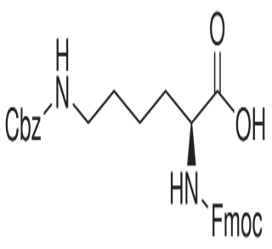 Nepsilon-Fmoc-Nalfa-Cbz-L-Lisina
