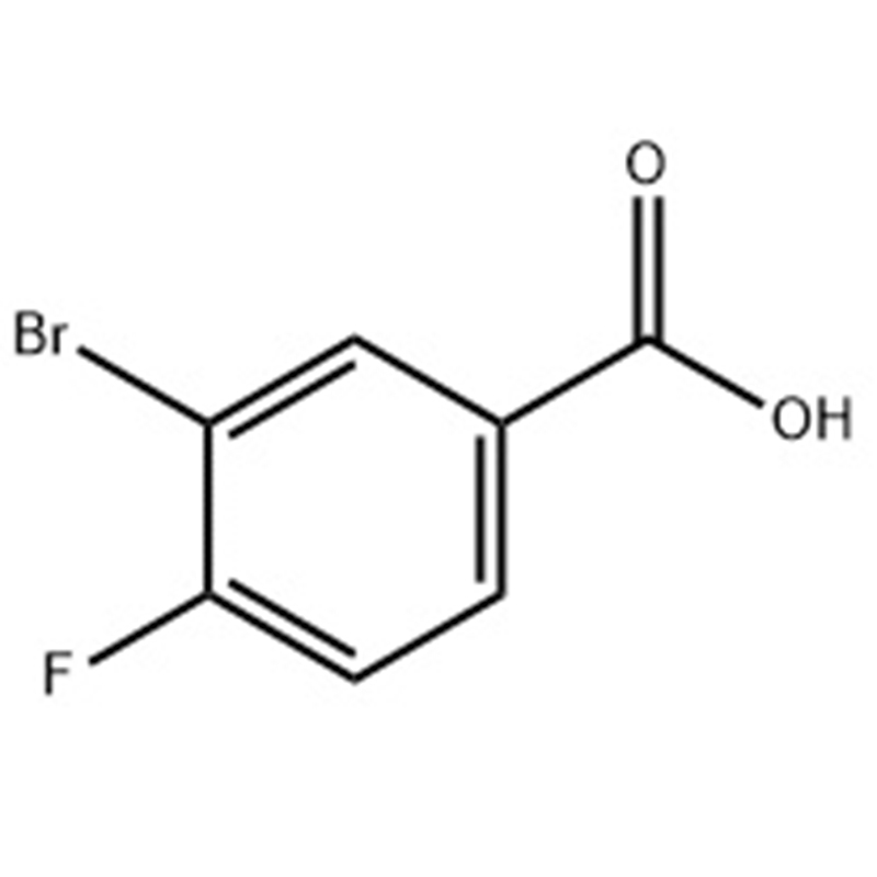 3-Bromo-4-fluorobenzoik asid (CAS # 1007-16-5)