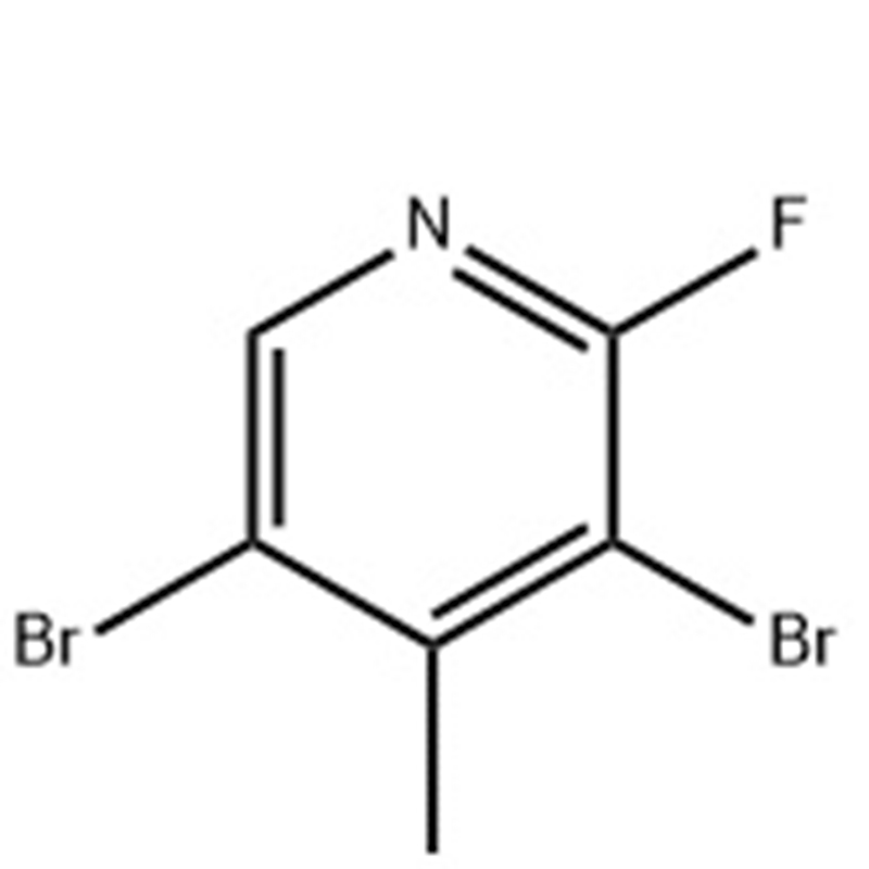 3,5-Dibromo-2-fluoro-4-methylpyridine (CAS# 1000340-01-1)