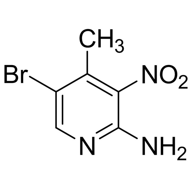 2-Amino-5-bromo-4-methyl-3-nitropyridine  (CAS# 100367-40-6)