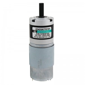 Planetary DC deceleration motor 42XA775 large torque motor can be reversed and adjustable speed